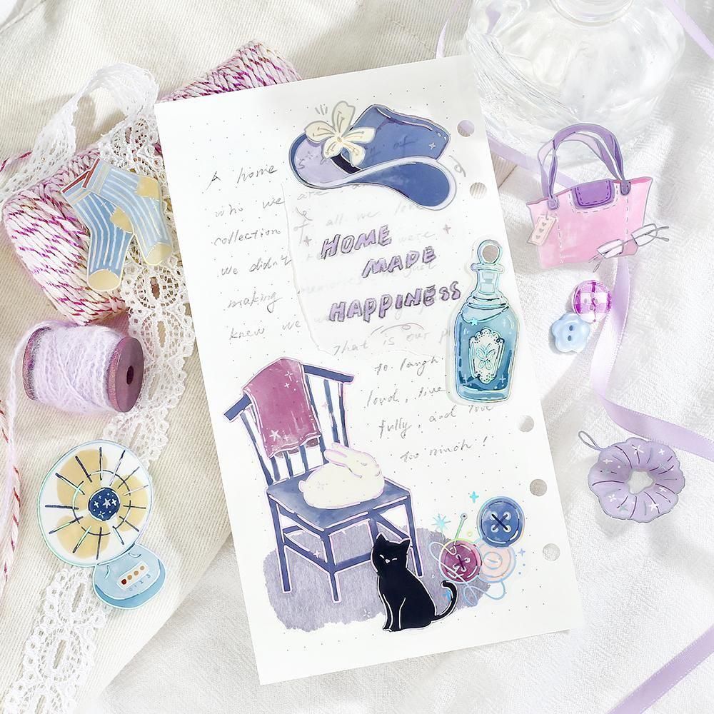 BGM Clear Flake Stickers - Dolce Vita - Fragments of Life