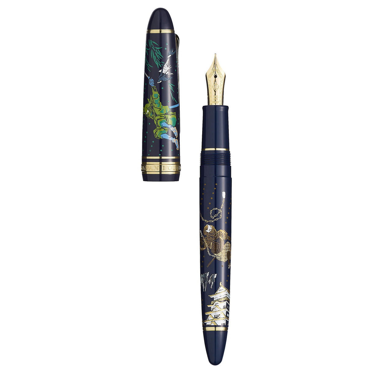 Sailor 1911S Ninja Fountain Pen - Kusarigama