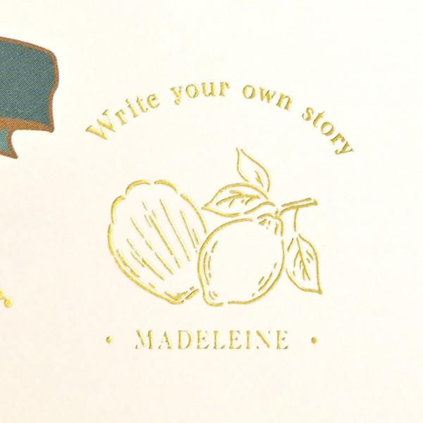 NB Letter Paper - Ressa - A Sea otter and Shell Madeleines