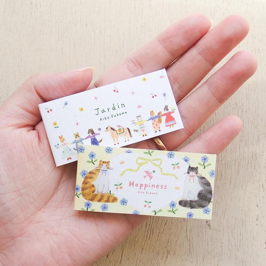 Hyogensha Cozyca Aiko Fukawa One-Line Sticky Notes - Jardin・Happiness