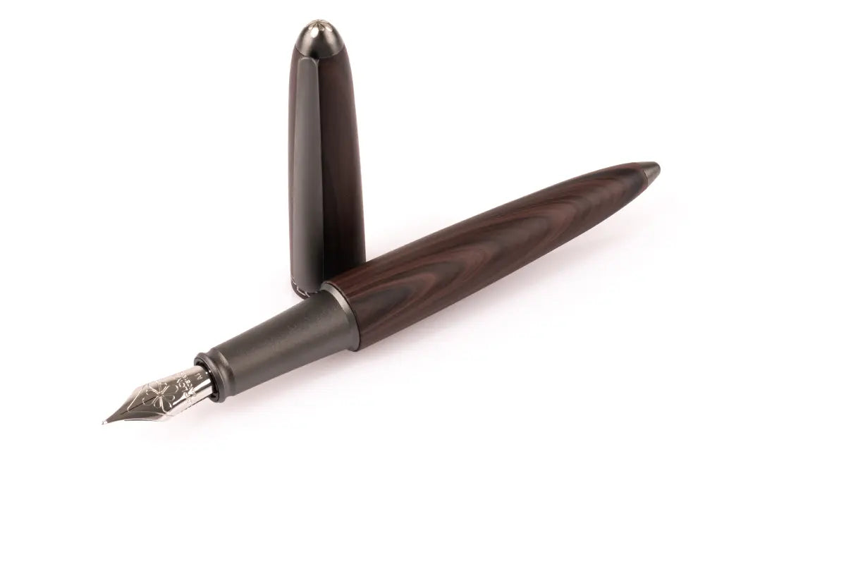 Diplomat Aero Fountain Pen - Black Forest