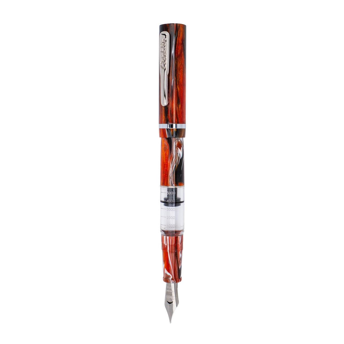 Conklin Word Gauge Fountain Pen - Flames of the Abyss