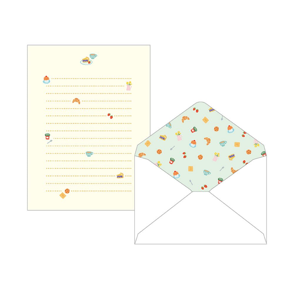 EL COMMUN Papoter Letter Set - Tea Time