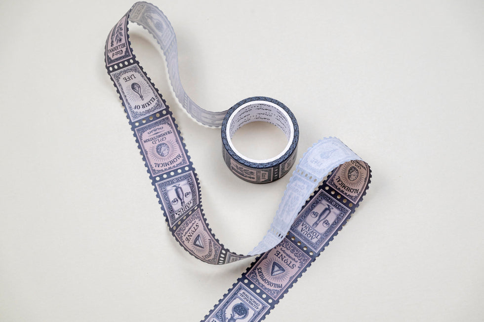 CoraCreaCrafts Alchemy Stamp Washi Tape