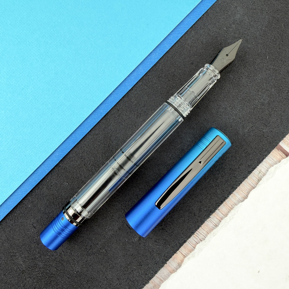 Monteverde MP1 Fountain Pen - Blue Wave (Atlas Exclusive)