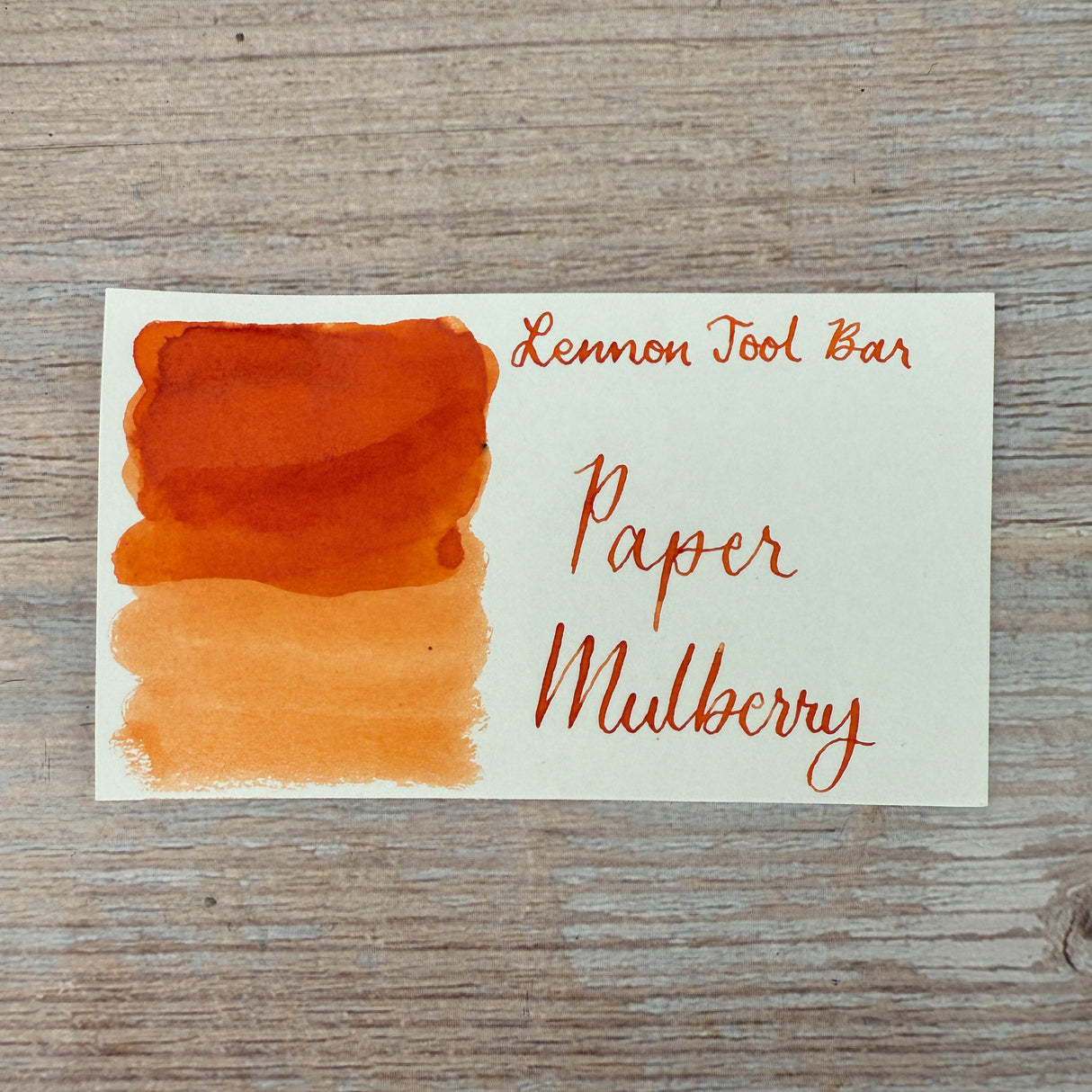 Lennon Tool Bar Paper Mulberry - 30ml Bottled Ink