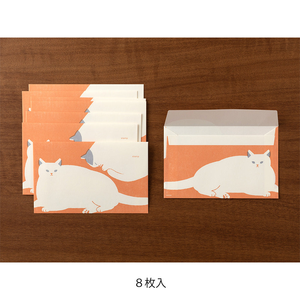 Midori Kimagure Easy&Cozy Envelopes - Cat