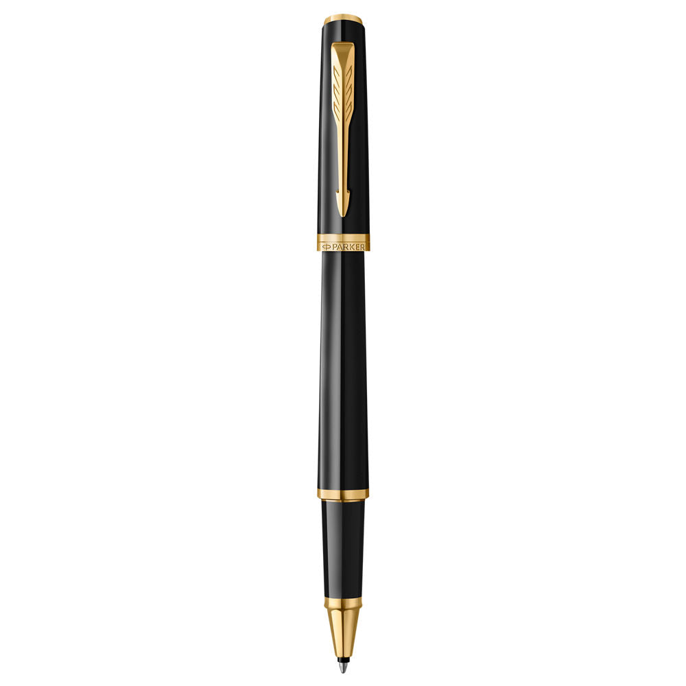 Parker Meridian Rollerball Pen - Black with Gold Trim