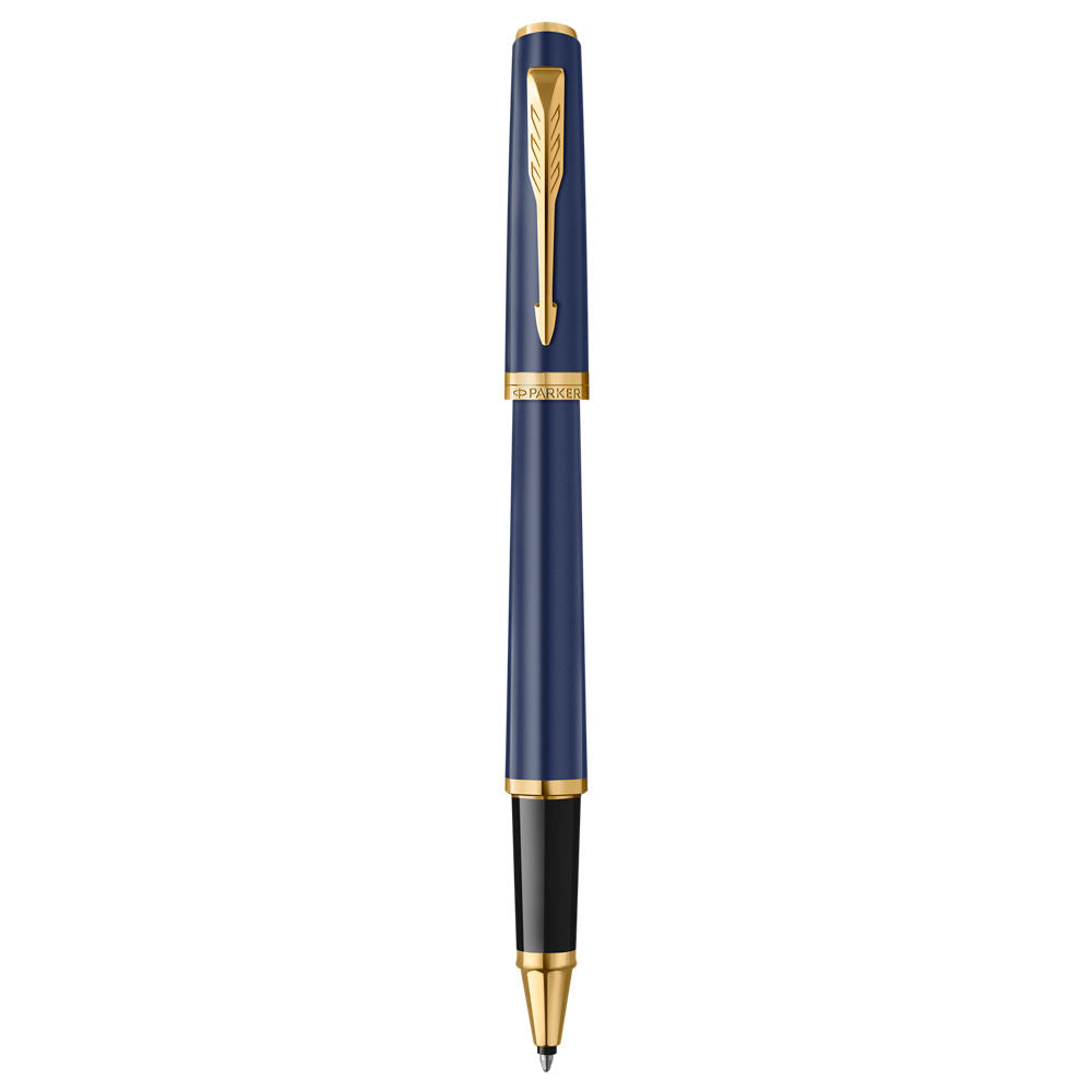 Parker Meridian Rollerball Pen - Blue with Gold Trim