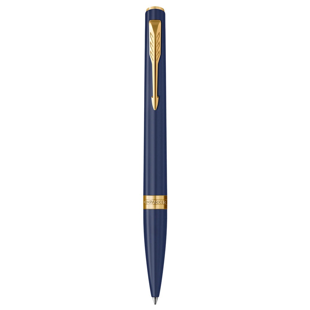 Parker Meridian Ballpoint Pen - Blue with Gold Trim
