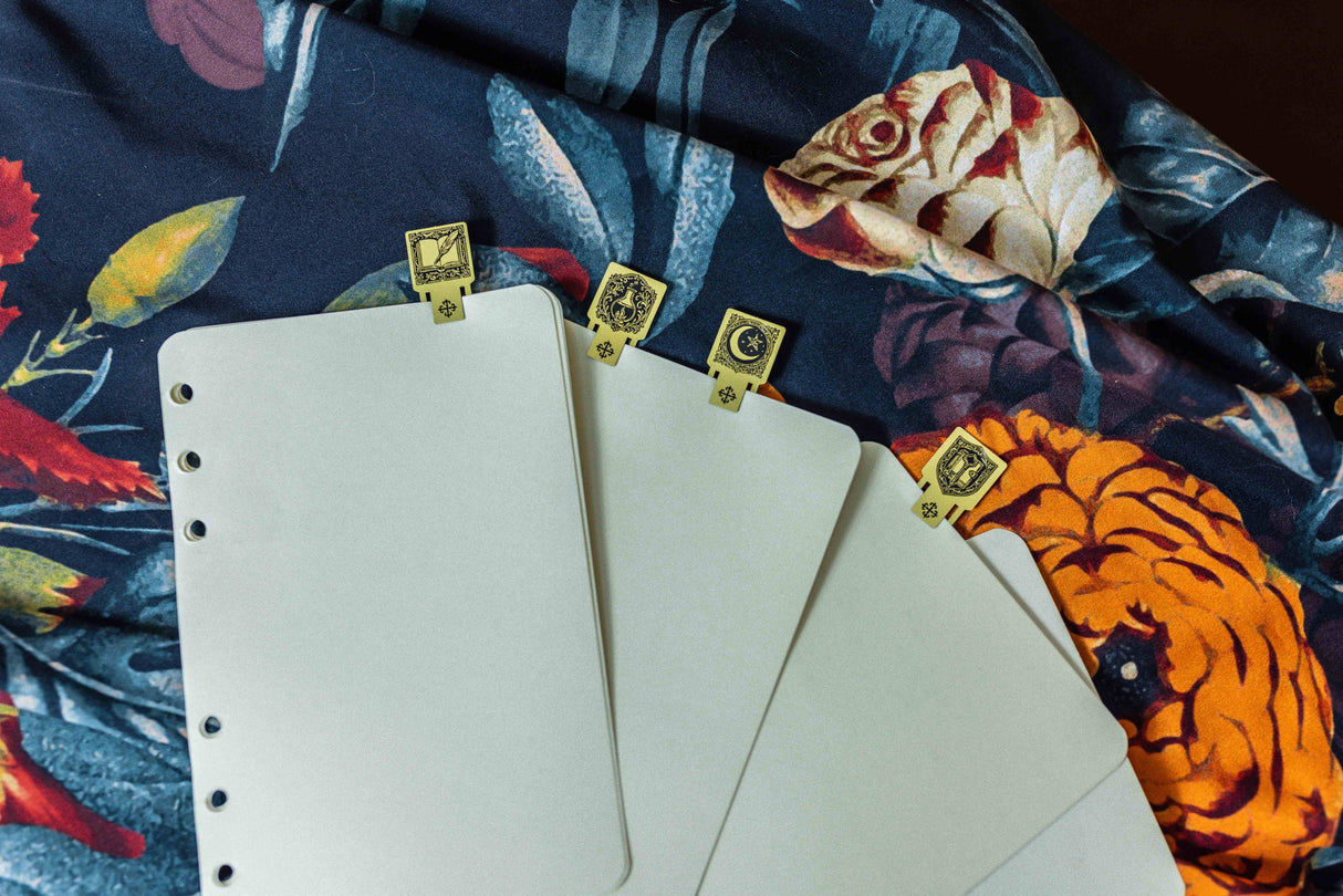 CoraCreaCrafts Page Markers - Relics of the Scholar's Guild