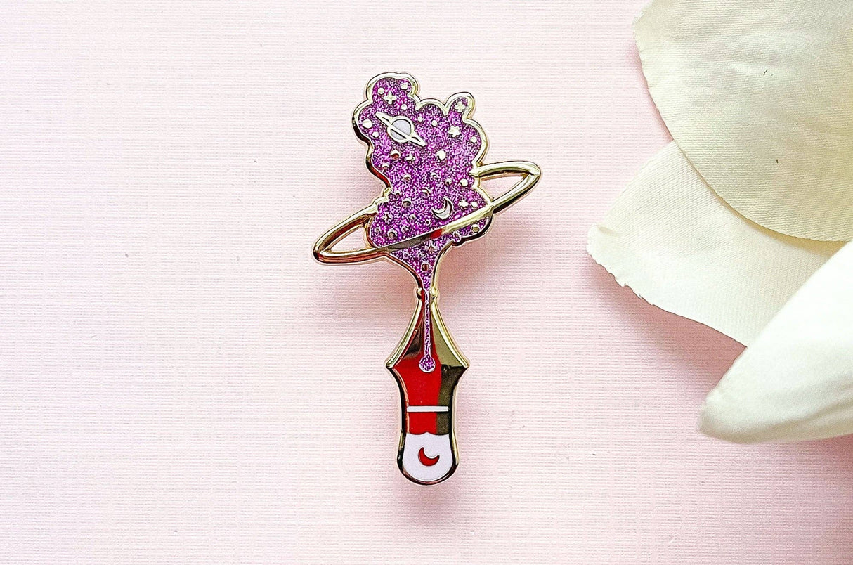 Inky Stars Enamel Pin