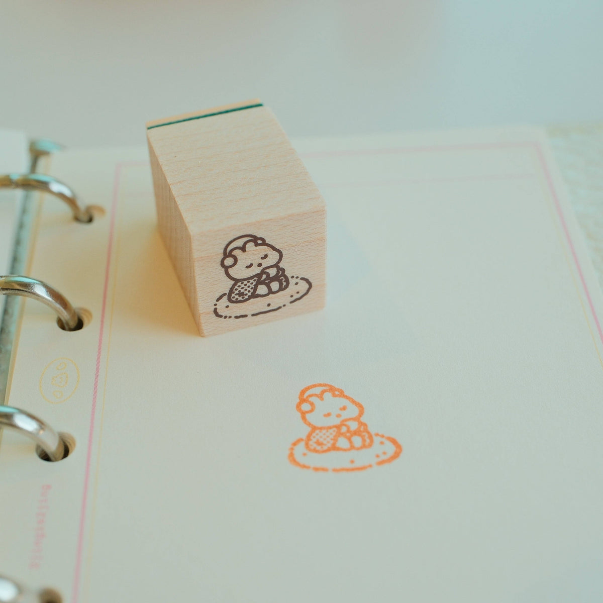 2jingis2jing Living Softly Rubber Stamp Vol. 2 (1.5cm)