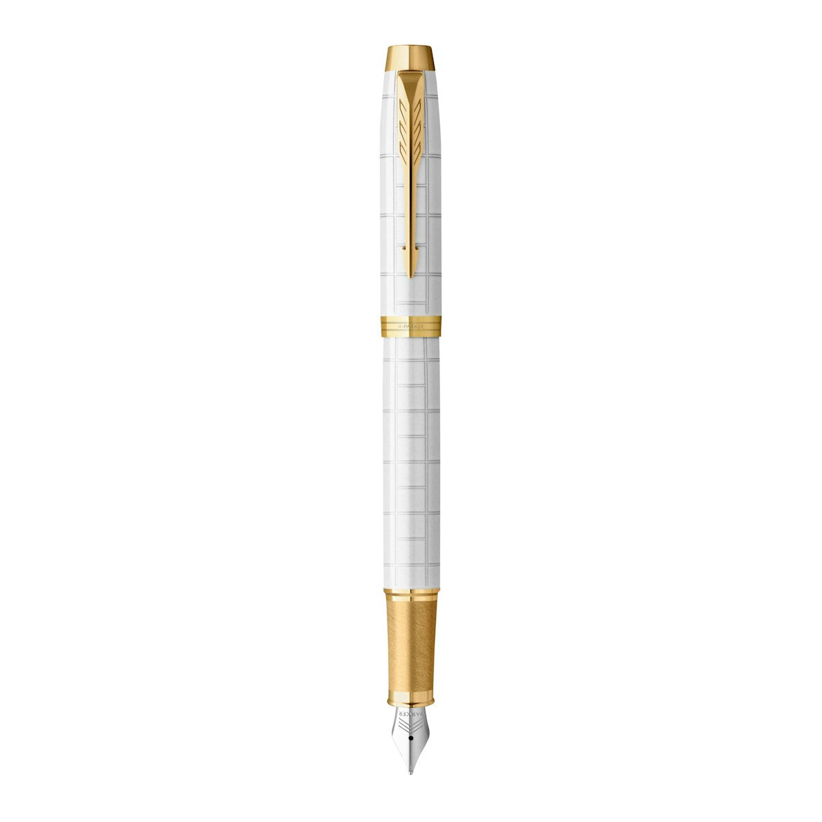 Parker IM Premium Fountain Pen - Pearl Lacquer & Gold Trim