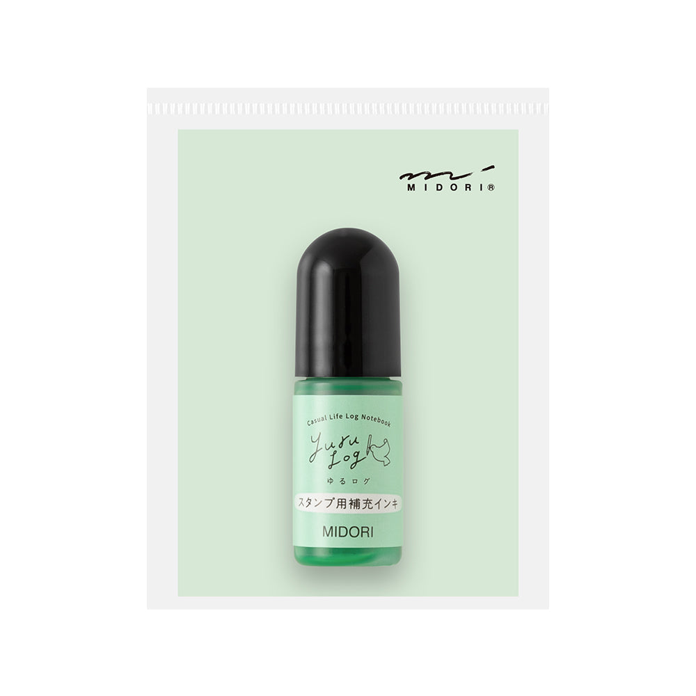 Midori Yuru Log Paintable Stamp Refill Ink