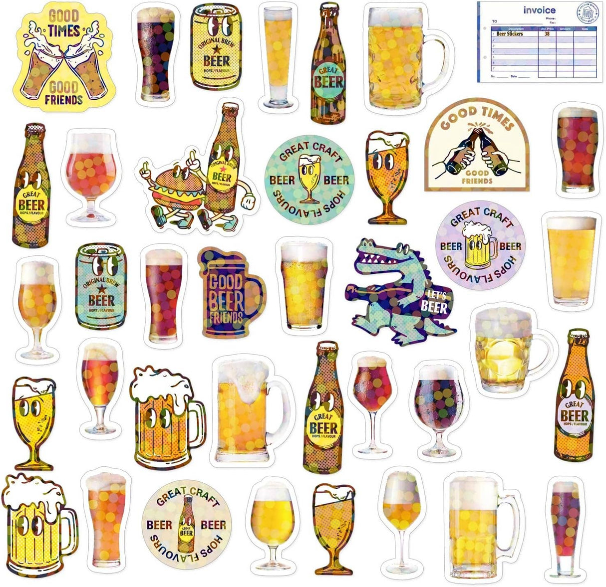 Hako Sticker Beer