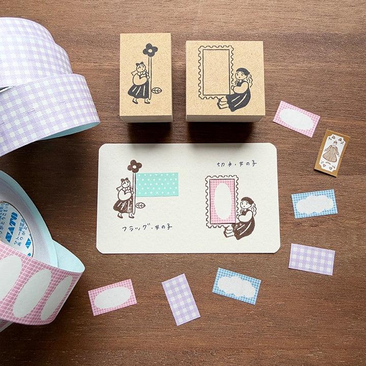 Stamp Marché Labetomo Stamp - Girl Stamp