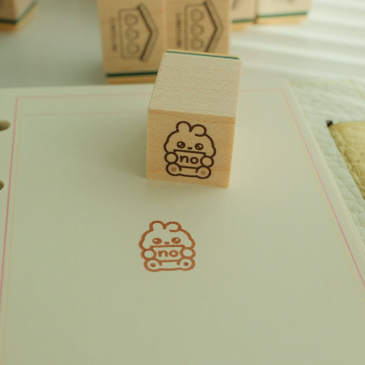 2jingis2jing Living Softly Rubber Stamp Vol. 1 (1.5cm)