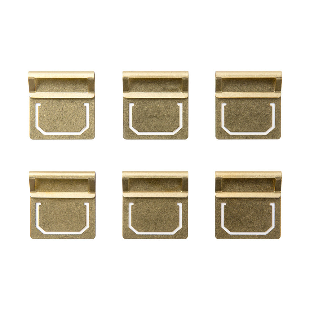 Traveler's Brass Index Clip