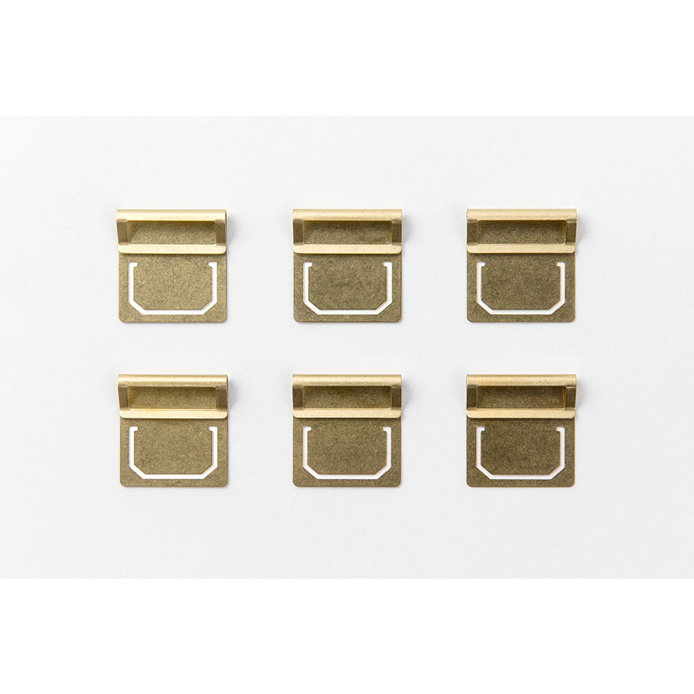 Traveler's Brass Index Clip
