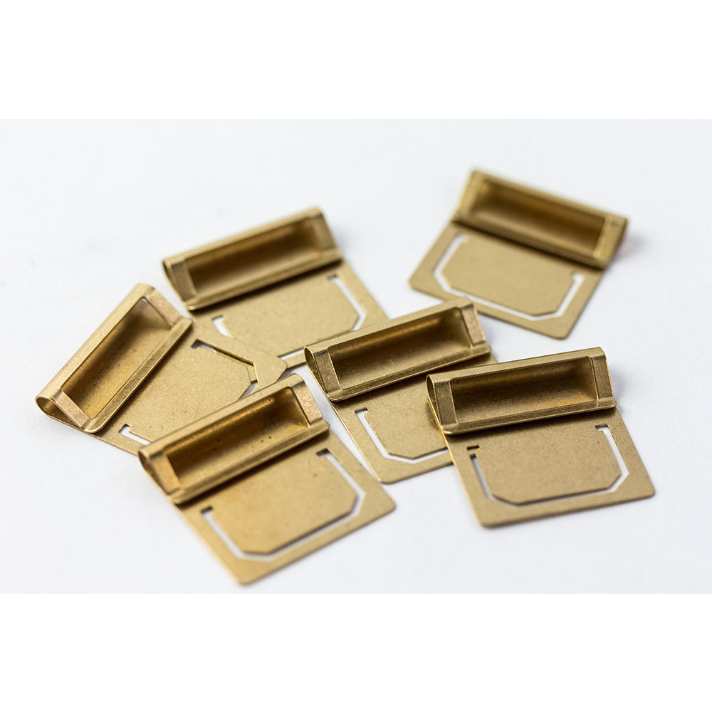 Traveler's Brass Index Clip