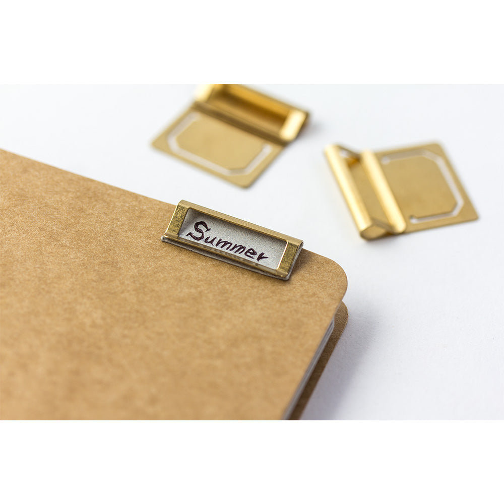 Traveler's Brass Index Clip