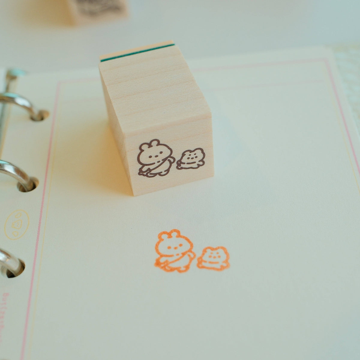 2jingis2jing Living Softly Rubber Stamp Vol. 2 (1.5cm)