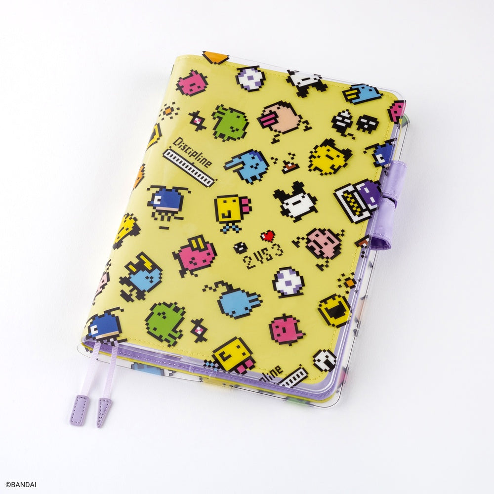 Hobonichi Cover on Cover for A5 Size - Tamagotchi: Colorful Tamagotchi
