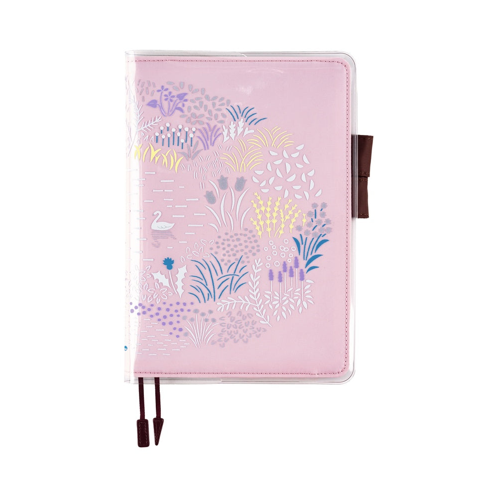 Hobonichi Cover on Cover for A5 Size - Yuri Sanae: Forest Lake