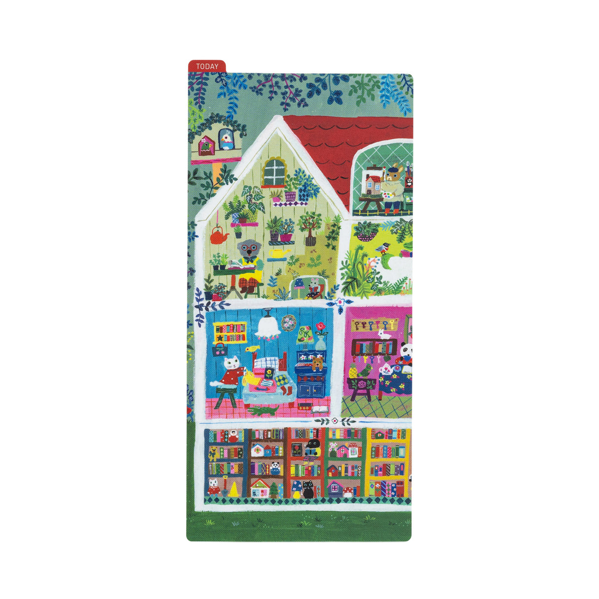 Hobonichi Pencil Board for Weeks - Yumi Kitagishi (Animal Condo)