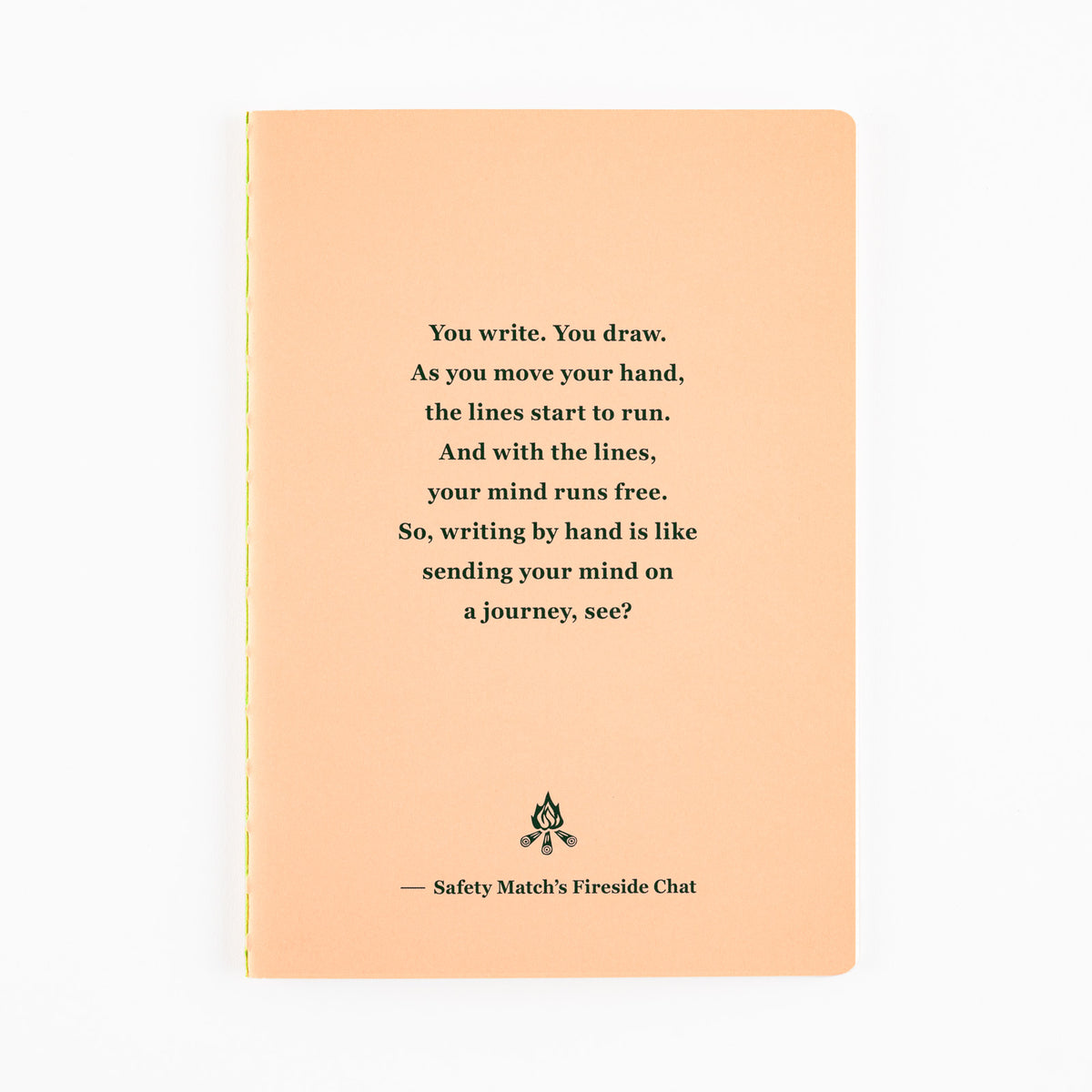 Hobonichi Fireside Chat Notebook - Lined (B6 Size)