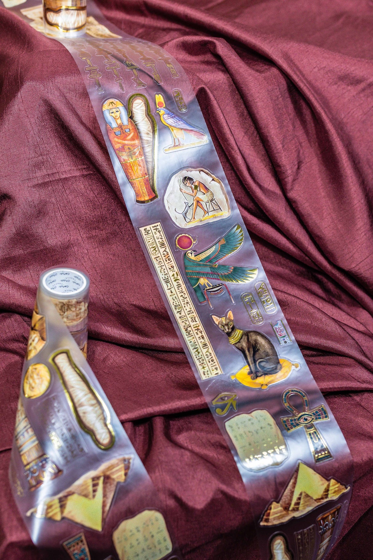 CoraCreaCrafts Ancient Egypt Transparent Tape