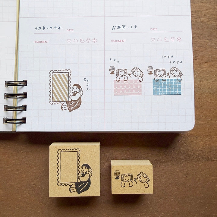 Stamp Marché Labetomo Stamp - Girl Stamp