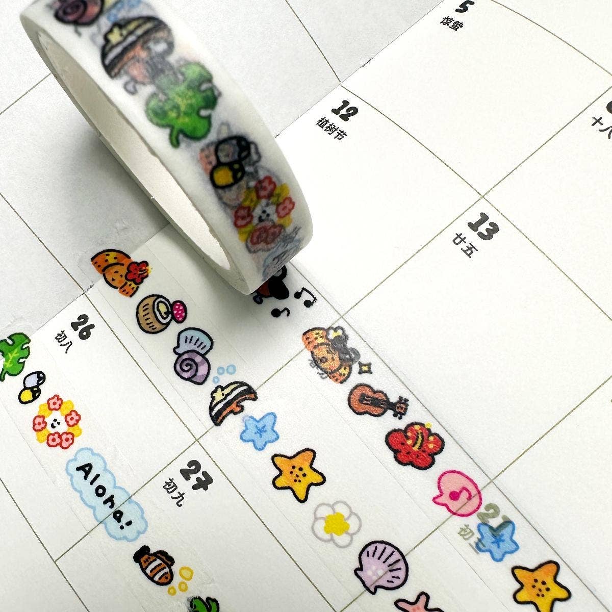 RiN! Studio Aloha Mini Washi Tape