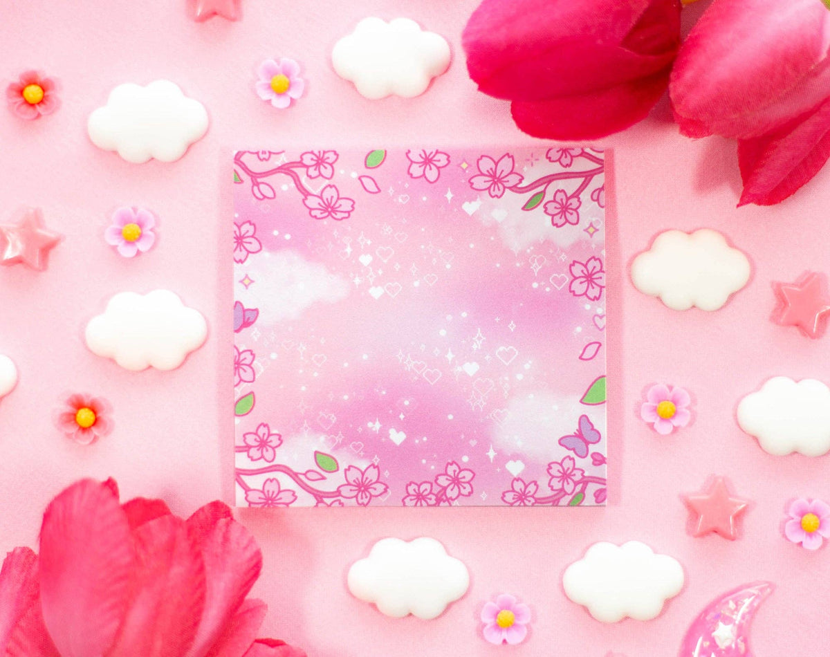 Unicorn Eclipse Sakura Sticky Notes