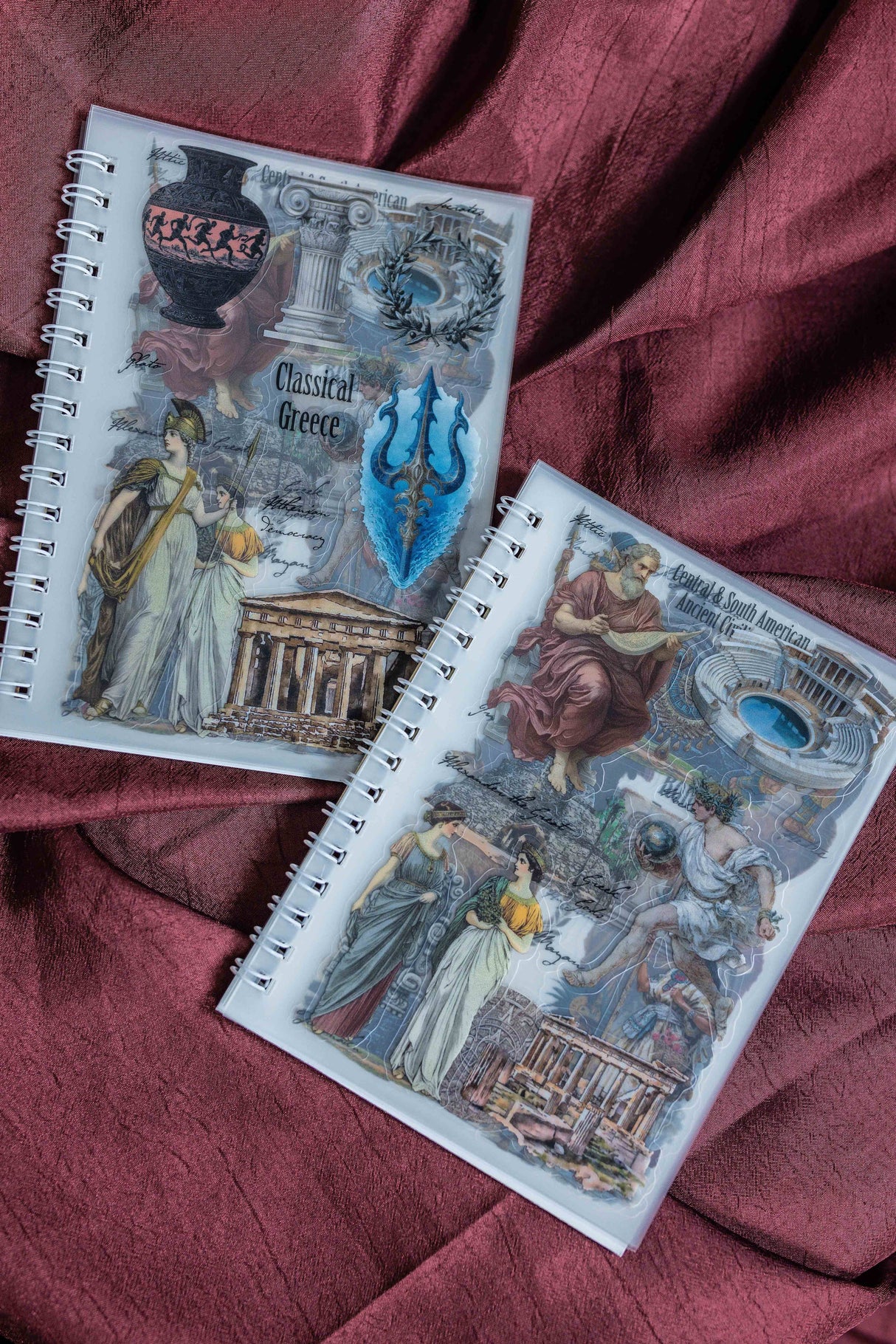 CoraCreaCrafts Antiquity Sticker Book