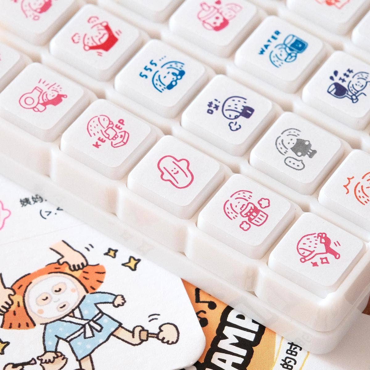 RiN! Studio Mini 6-in-1 Stamp - Girls