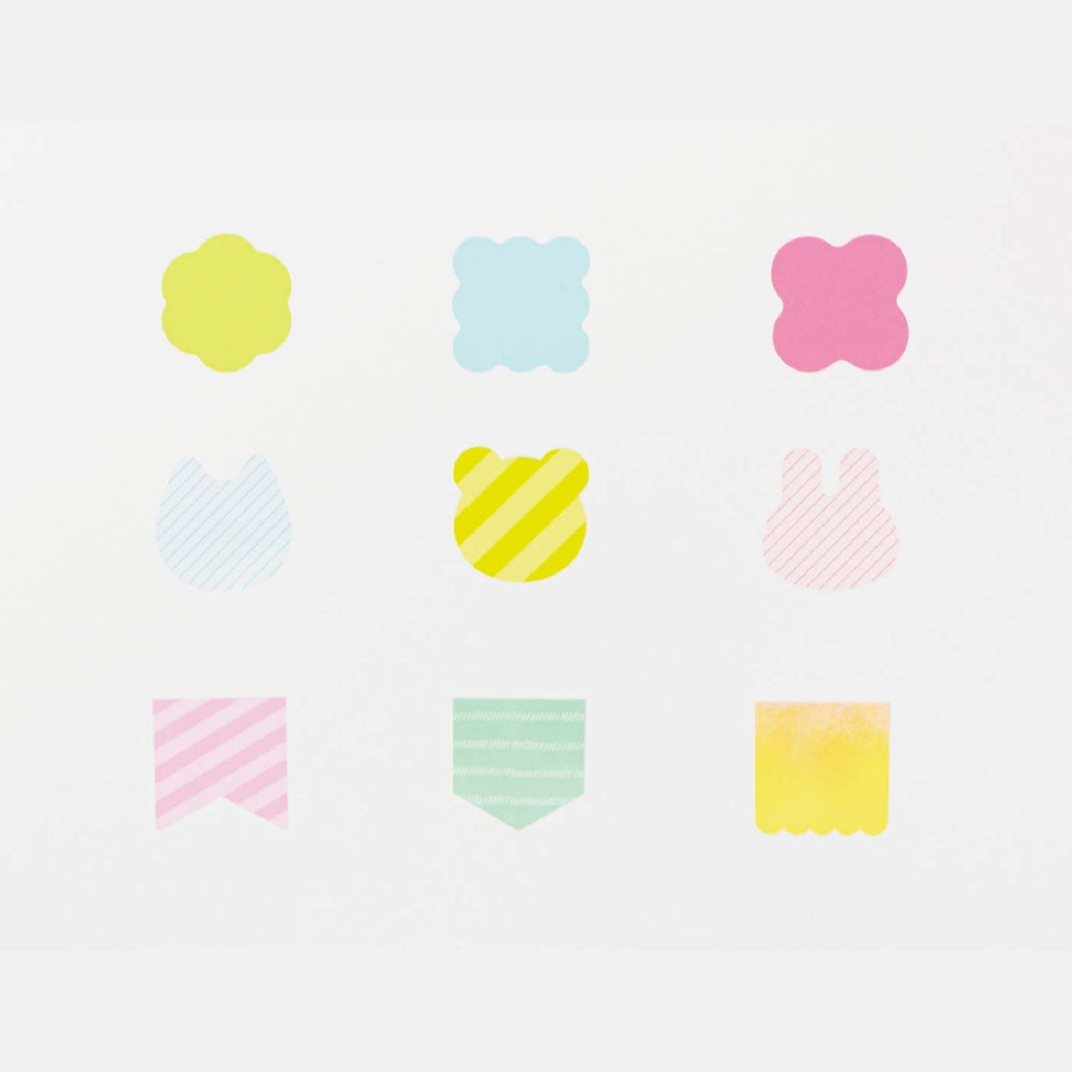 Kanmido Coco Fusen Die-Cut Sticky Notes (Limited Edition)