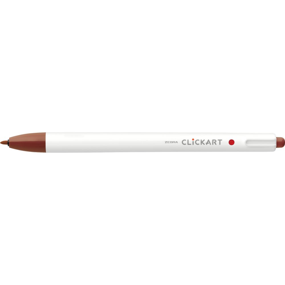 Zebra ClickArt Retractable Marker Pen - .6mm