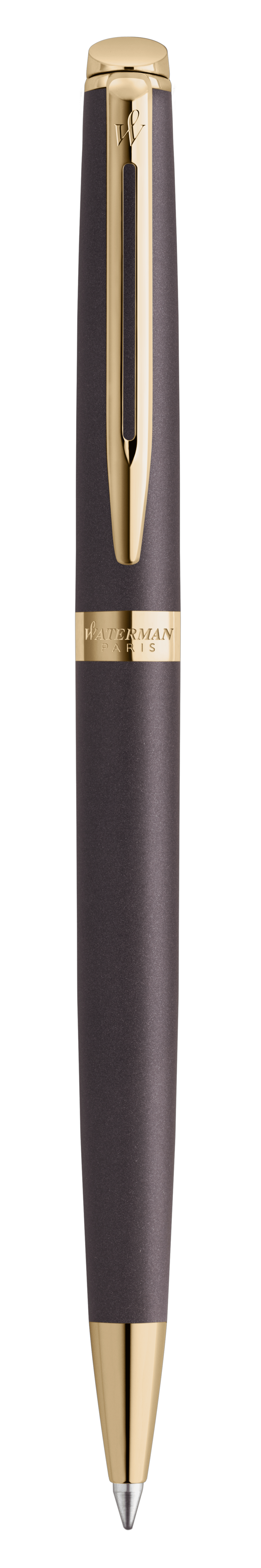 Waterman Hémisphère Understated Edit Ballpoint Pen - Lava Black