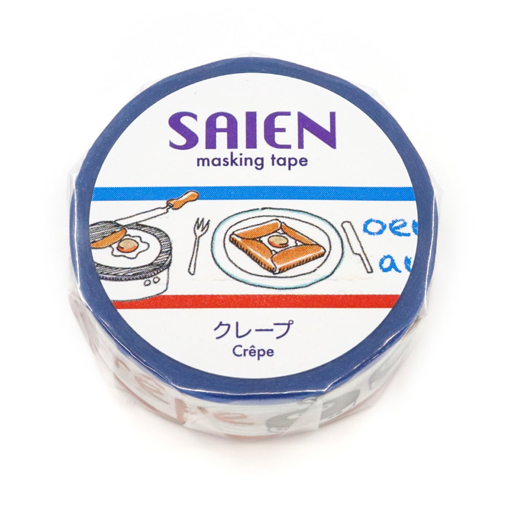 Kamiiso Washi Tape - Kimiko Iguchi - Crepes