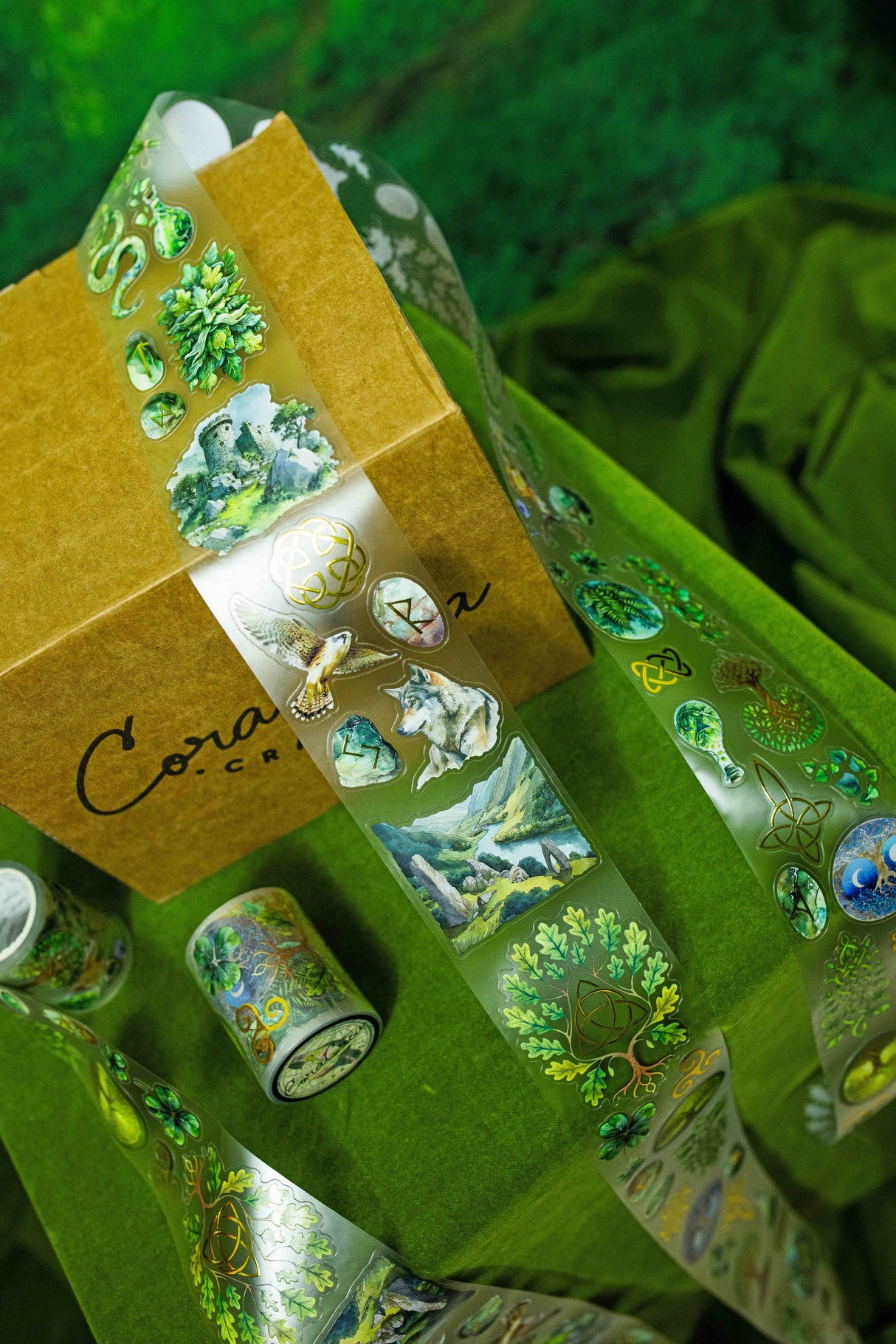 CoraCreaCrafts Celtic Transparent Tape