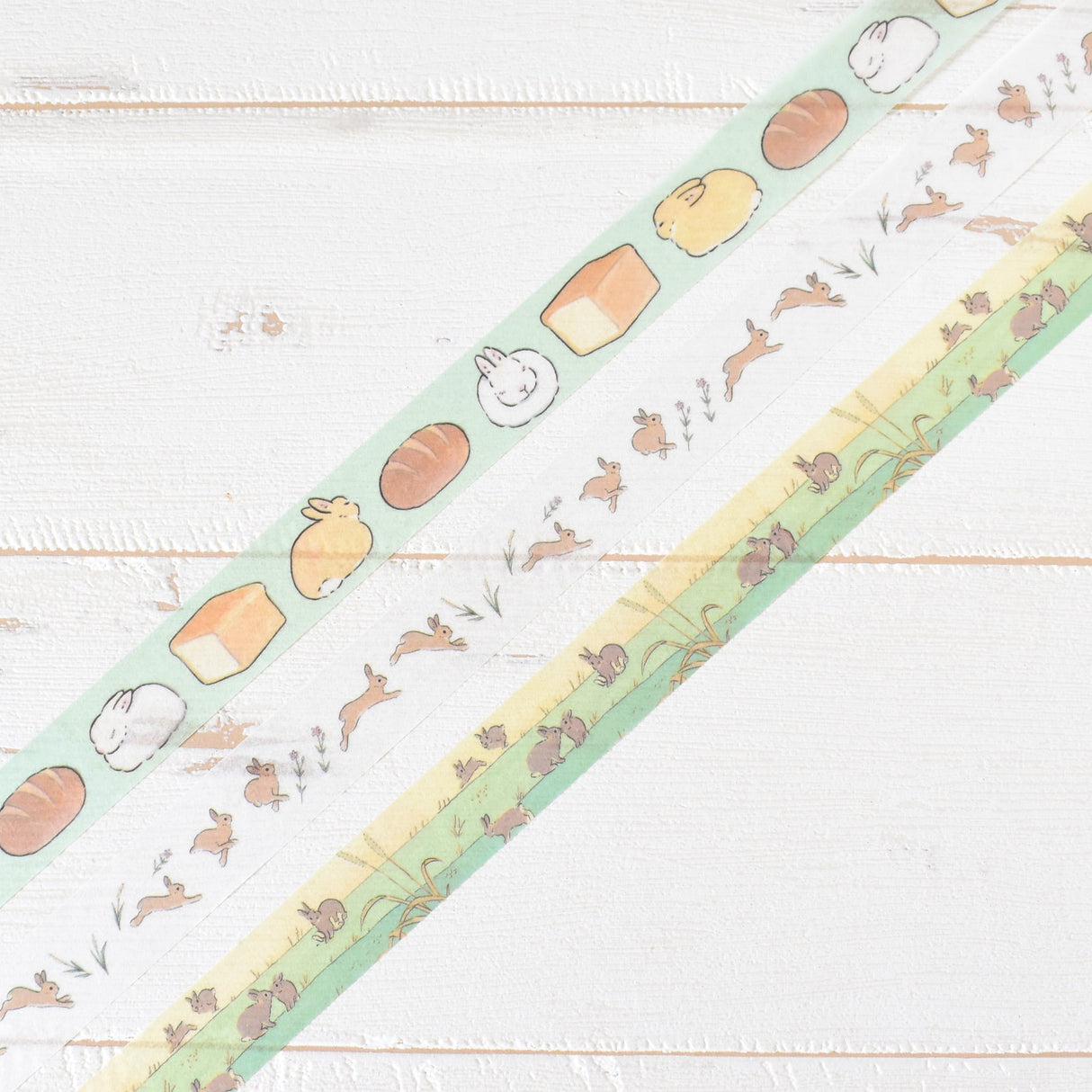 Papier Platz Schinako Moriyama Washi Tape - Bunny Loaf
