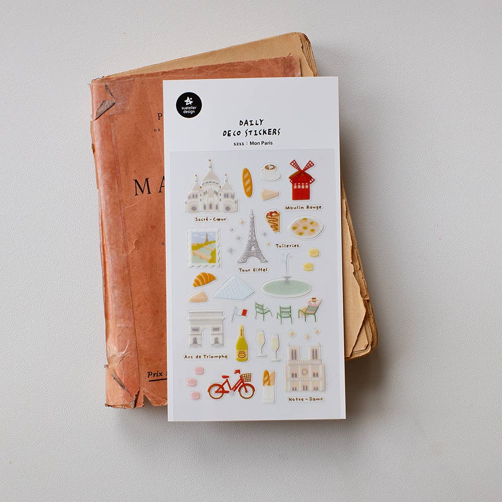 Suatelier Design Stickers - Mon Paris