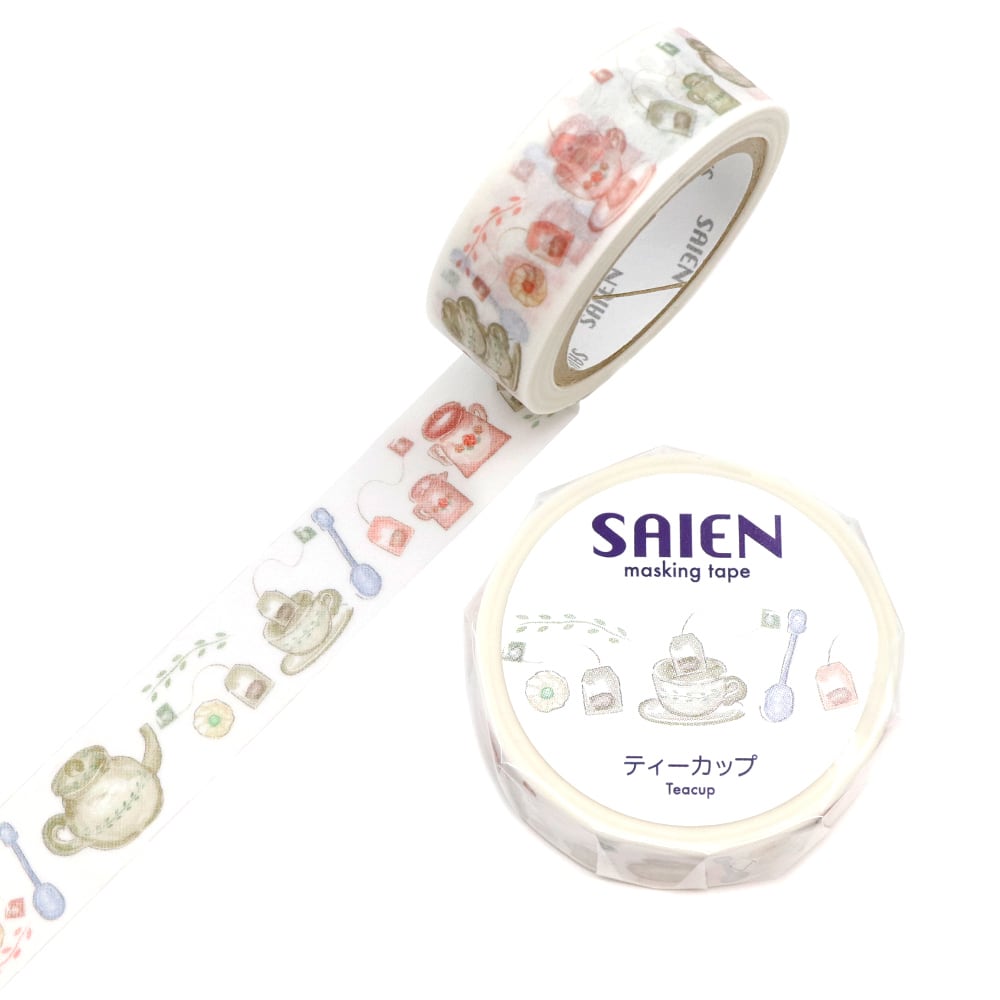Kamiiso Washi Tape - Teacup