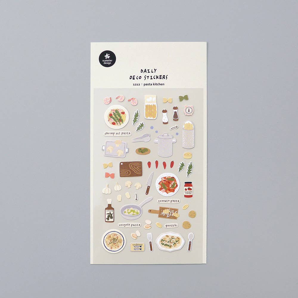Suatelier Design Stickers - Pasta Kitchen