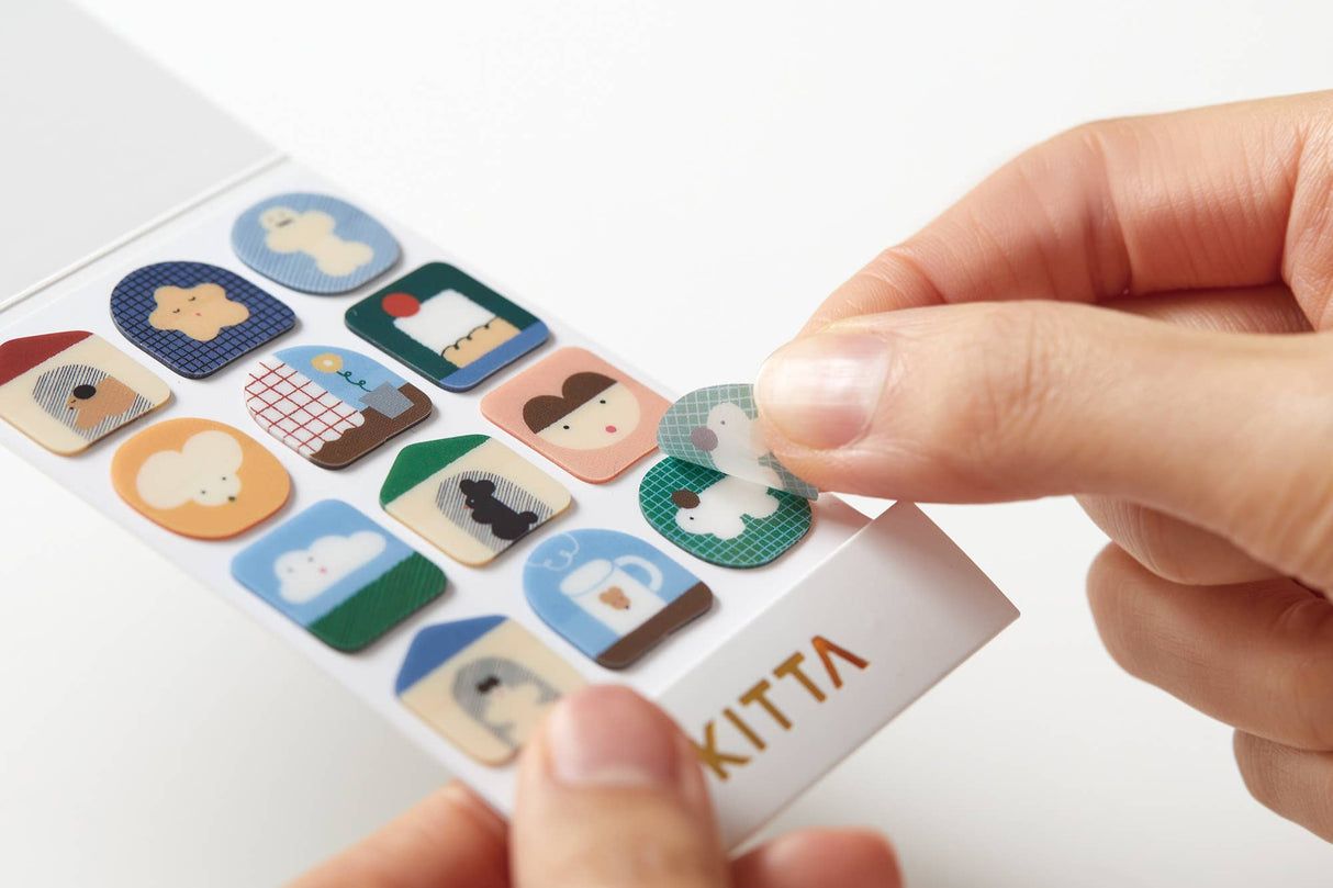 KITTA Portable Decorative Tape -Clear Small -: Gems