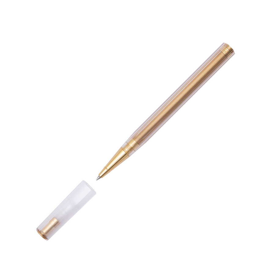 YStudio Glamour Evolve Elemental Rollerball Pen - Brass Gold