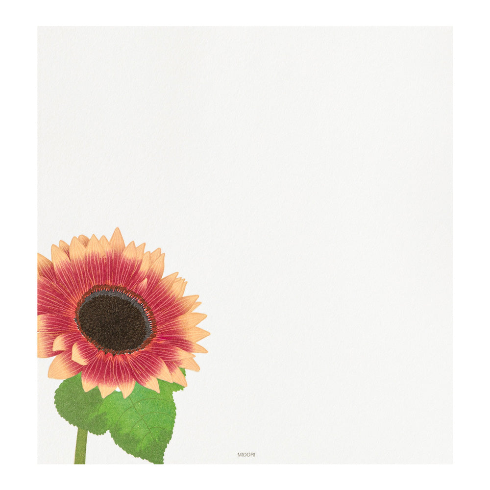 Midori Letter Pad - Sunflower