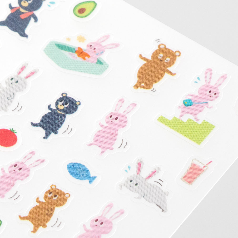 Midori Sticker - Achievement Diet Animals